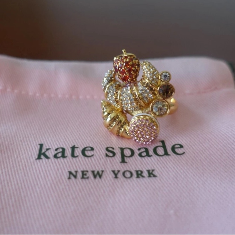 Kate Spade Patisserie statement ring